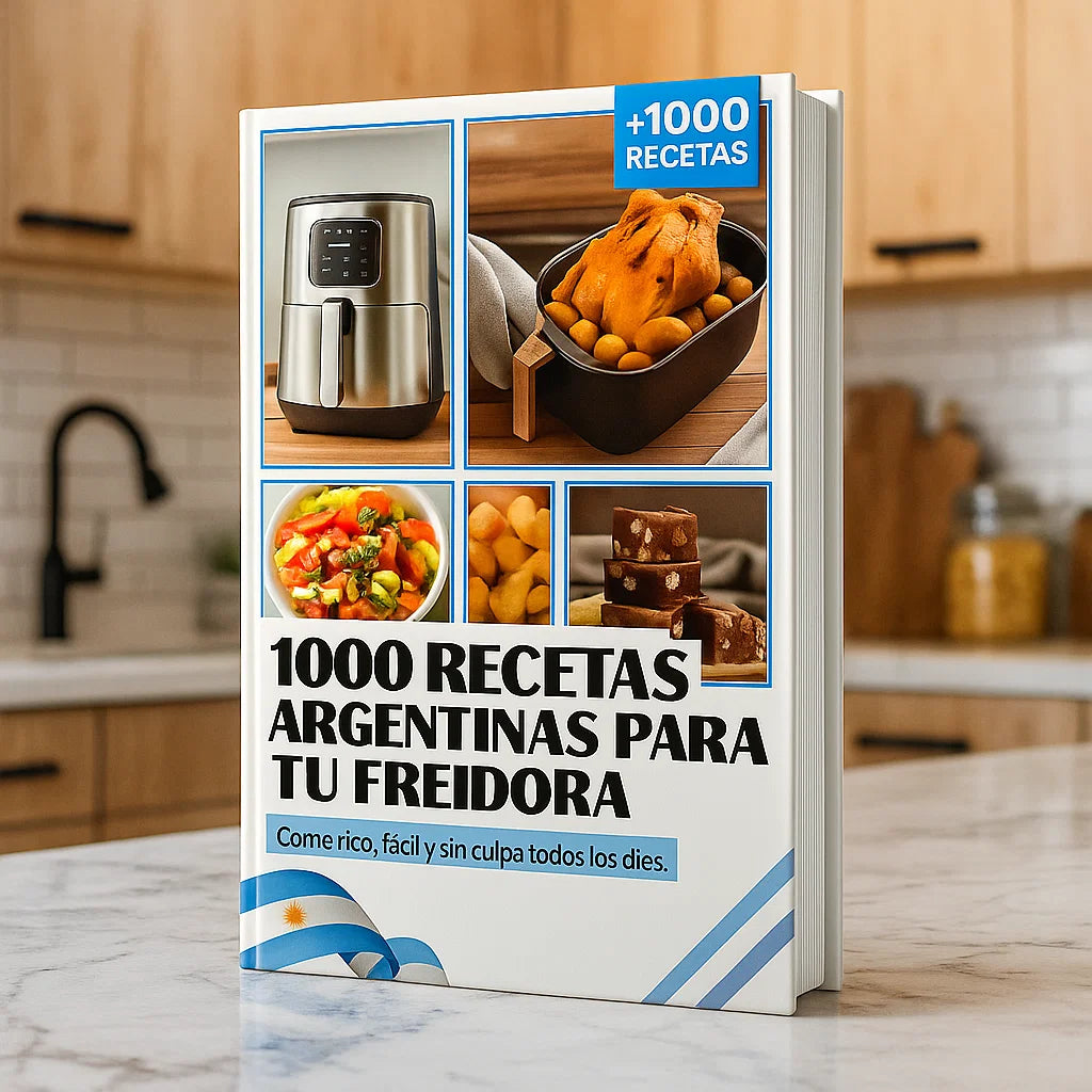 EBOOK: +1000 Recetas Argentinas para tu Freidora de Aire